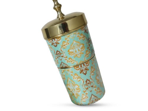 KESARIYA BRASS COFFEE FILTER DESIGNER