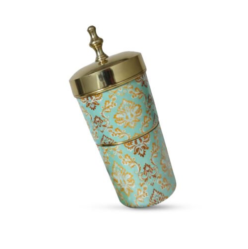 KESARIYA BRASS COFFEE FILTER DESIGNER