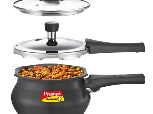 PRESTIGE COOKER-HANDI DELUXE DUO+ HARD W/G LID 3L
