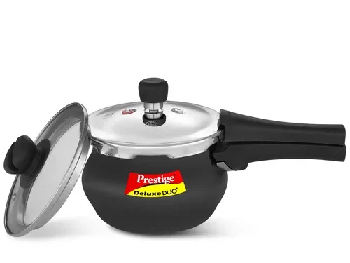 PRESTIGE COOKER-HANDI DELUXE DUO+ HARD W/G LID 2L