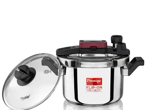 PRESTIGE FLIP-ON TRIPLY SVACHH 3L 18CM PRESSURE COOKER