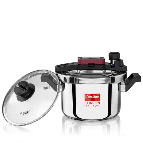 PRESTIGE FLIP-ON TRIPLY SVACHH 3L 18CM PRESSURE COOKER