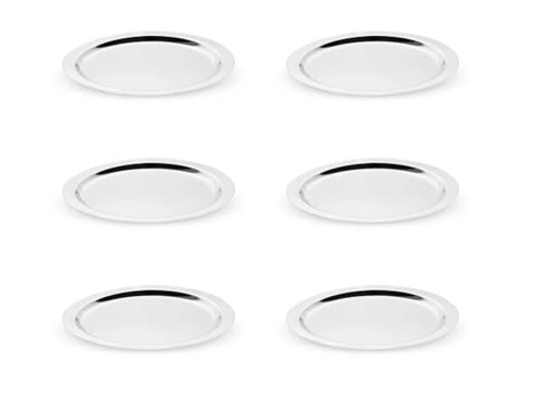 KESARIYA 13.3 CM CIBA COVER BEEDED(SET OF 6)