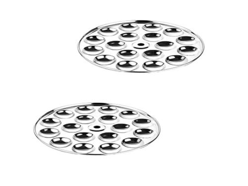 KESARIYA 19.5 CM IDLY PLATE MINI(SET OF 2)