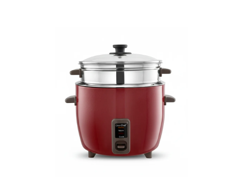 GREENCHEF COMET ELITE ELECTRIC COOKER RC 1.8L (SS SINGLE BOWL WITH FREE STEAMER TRAY)