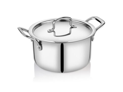 KESARIYA SS THICKPLY CASSEROLE W/L