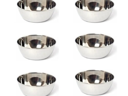 KESARIYA SS FINE DINNER VATI(SET OF 6)