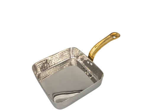 KESARIYA SS SERVING PAN SQUARE HAMMERED