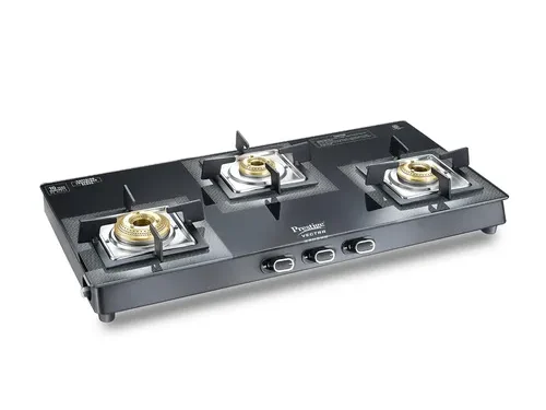 PRESTIGE GAS STOVE VECTRA GLASSTOP 3 BURNER