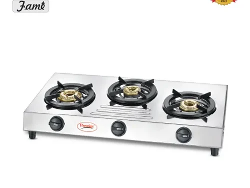 PRESTIGE GAS STOVE SS 3B FAME GAS STOVE