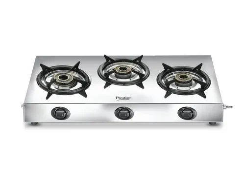 PRESTIGE GAS STOVE PERFECT PLUS 3B 1MM WITH JUMBO