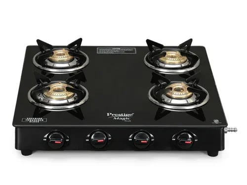 PRESTIGE GAS STOVE MAGIC PLUS 4B SQUARE GAS STOVE