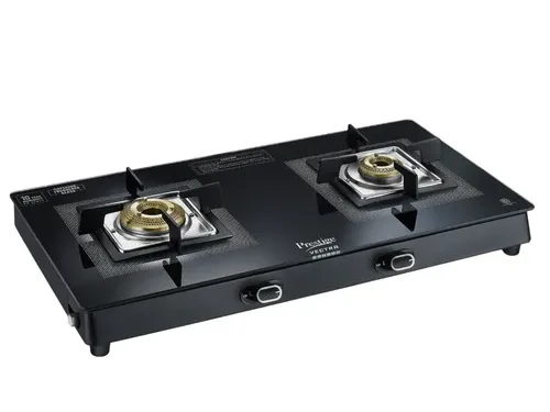PRESTIGE GAS STOVE VECTRA GLASSTOP 2 BURNER