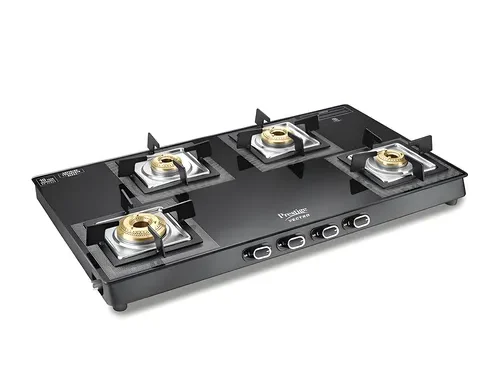 PRESTIGE GAS STOVE VECTRA GLASSTOP 4 BURNER