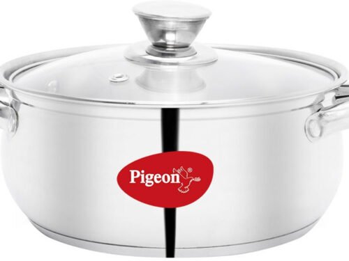 PIGEON SS BELLY CASSEROLE 20 CM IB WITH GL
