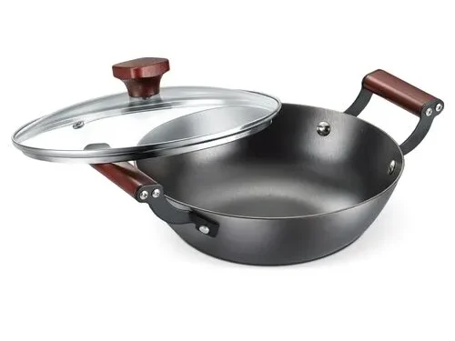 PRESTIGE LIGHT WEIGHT CAST IRON COOKWARE KADAI 20CM NITRIDE