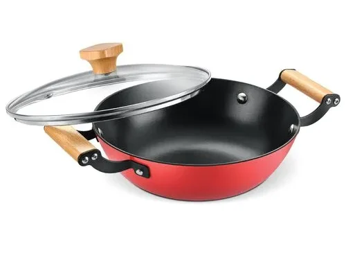 PRESTIGE LIGHT WEIGHT CAST IRON COOKWARE KADAI 24CM ENAMEL