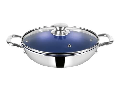 PIGEON CERRASTEEL COPPER CERAMIC KADAI 240