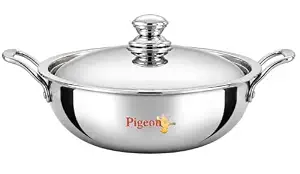 PIGEON ELITE - SS TRI PLY KADAI 28CM