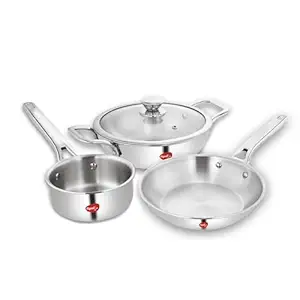 PIGEON ELITE - SS TRI PLY 4PCS GIFT SET