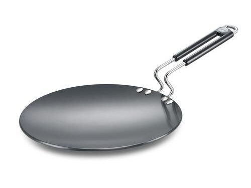 PRESTIGE HARD ANODISED COOKWARE WITHOUT INDUCTION BASE CONCAVE TAWA 28.5CM
