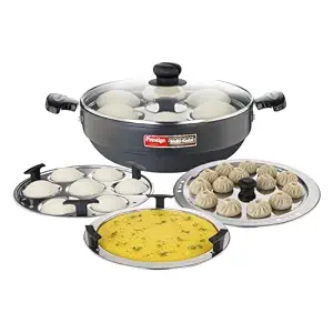 PRESTIGE HARD ANODISED PLUS COOKWARE MULTI KADAI 28CM