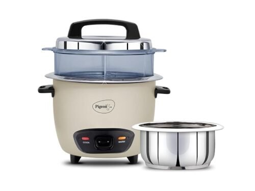 PIGEON ERC INOX PRO WITH STEAMER 1L DX GREY