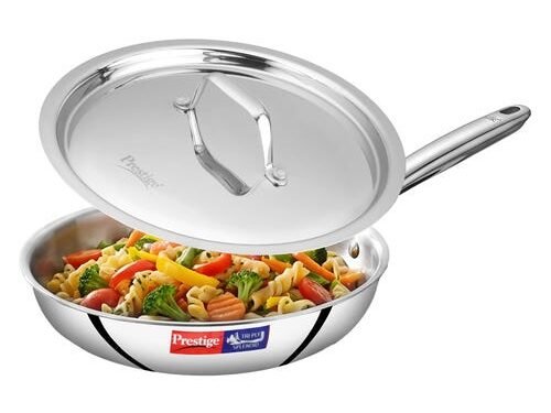 PRESTIGE TRIPLY SPLENDID COOKWARE FRY PAN WITH LID 26CM