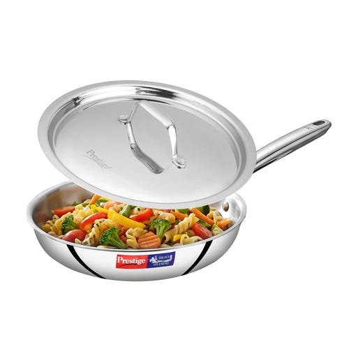 PRESTIGE TRIPLY SPLENDID COOKWARE FRY PAN WITH LID 24CM