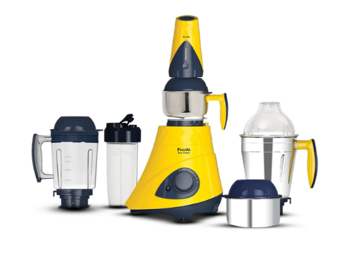 PREETHI MIXER GRINDER ECO FRESH YELLOW