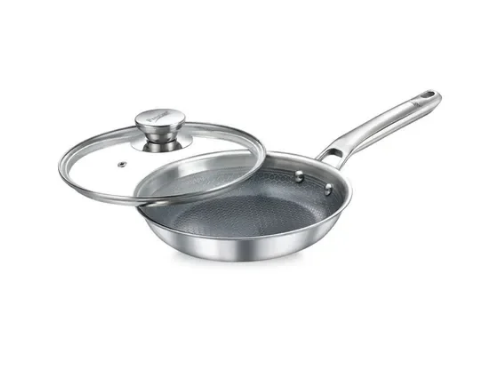 PRESTIGE TRIPLY HEXAMAGIC CERAMIC COOKWARE FRY PAN 20CM WITH GLASS LID