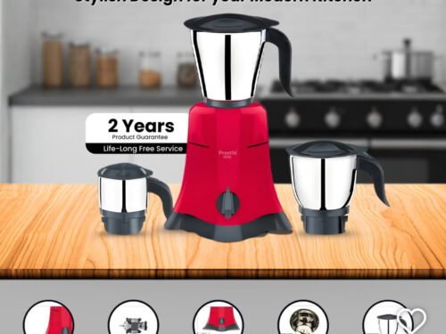 PREETHI MIXER GRINDER GLITZ 500 W