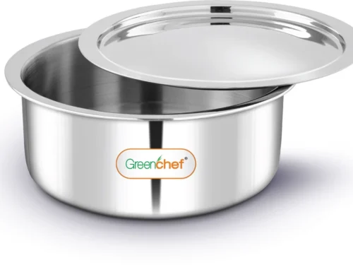 GREENCHEF TRIPLY COOKEARES FUSION TOPE WITH SS LID 14CM