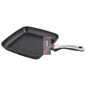 PRESTIGE DIE CAST PLUS COOKWARE SQUARE GRILL PAN 24CM