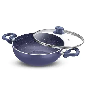 PRESTIGE CERAGLIDE COOKWARE DEEP KADAI 24CM