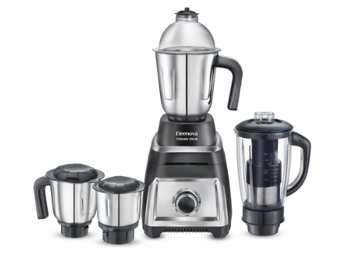 ELEENOVA MIXER GRINDER TOOFAN 750 WATT 4 JAR