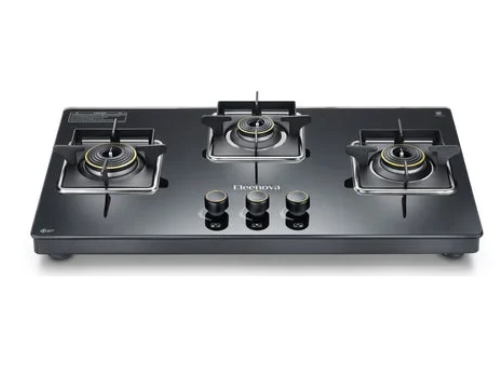 ELEENOVA GAS STOVE NEO LPG 3 BURNER AUTO IGNITION