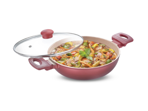 PRESTIGE DIE CAST PLUS COOKWARE KADAI 24CM