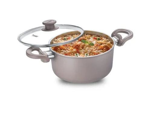 PRESTIGE CERAGLIDE DUO COOKWARE CASSEROLE 24CM