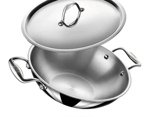 STAHL KADHAI ARTISAN TRIPLY 28CM
