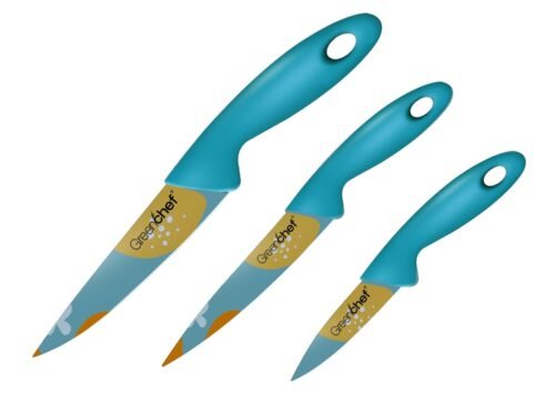 GREENCHEF FLORA TRIO KNIFE SO3