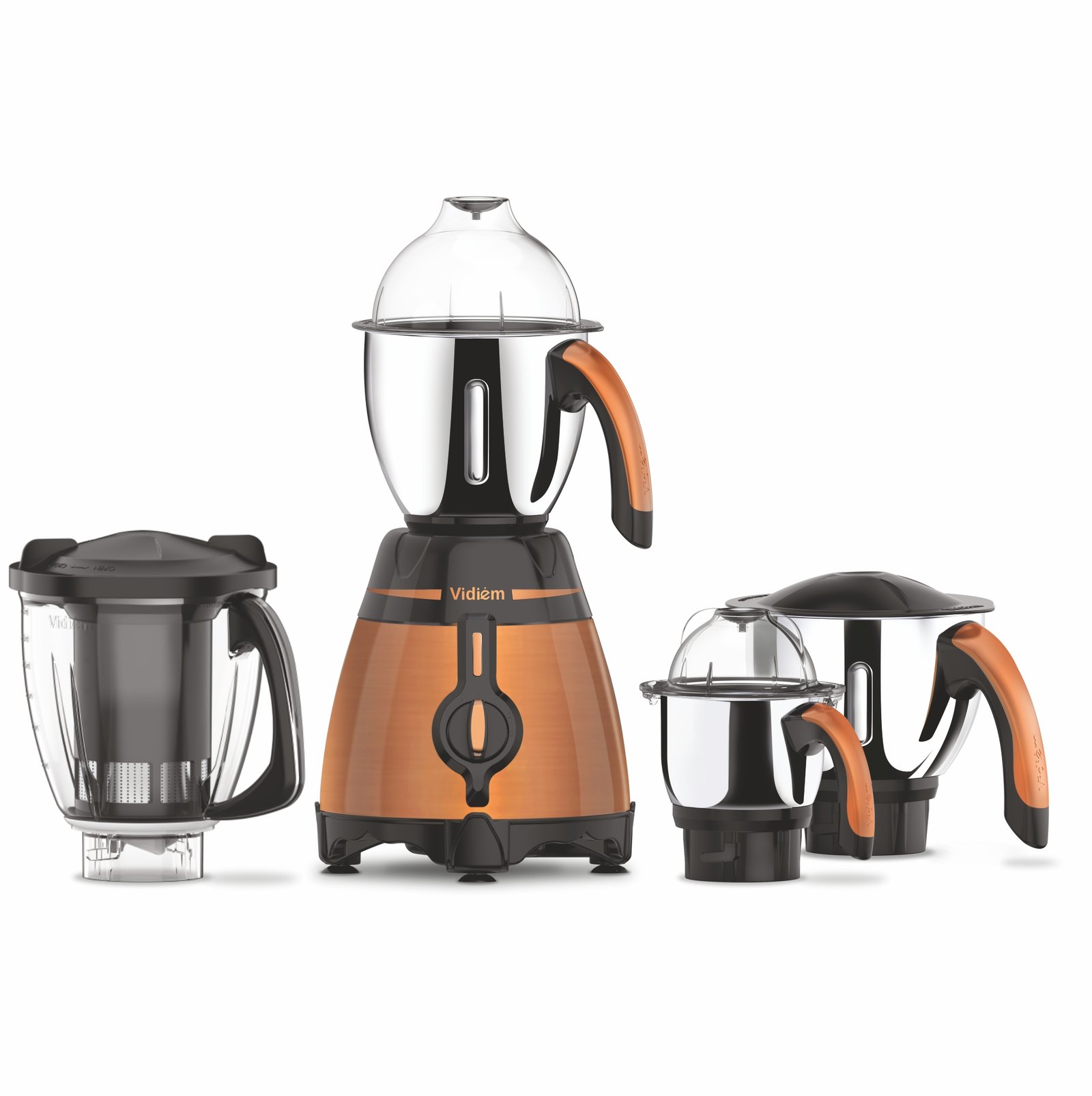 VIDIEM MIXER GRINDER METALLICA BRONZE 1000W