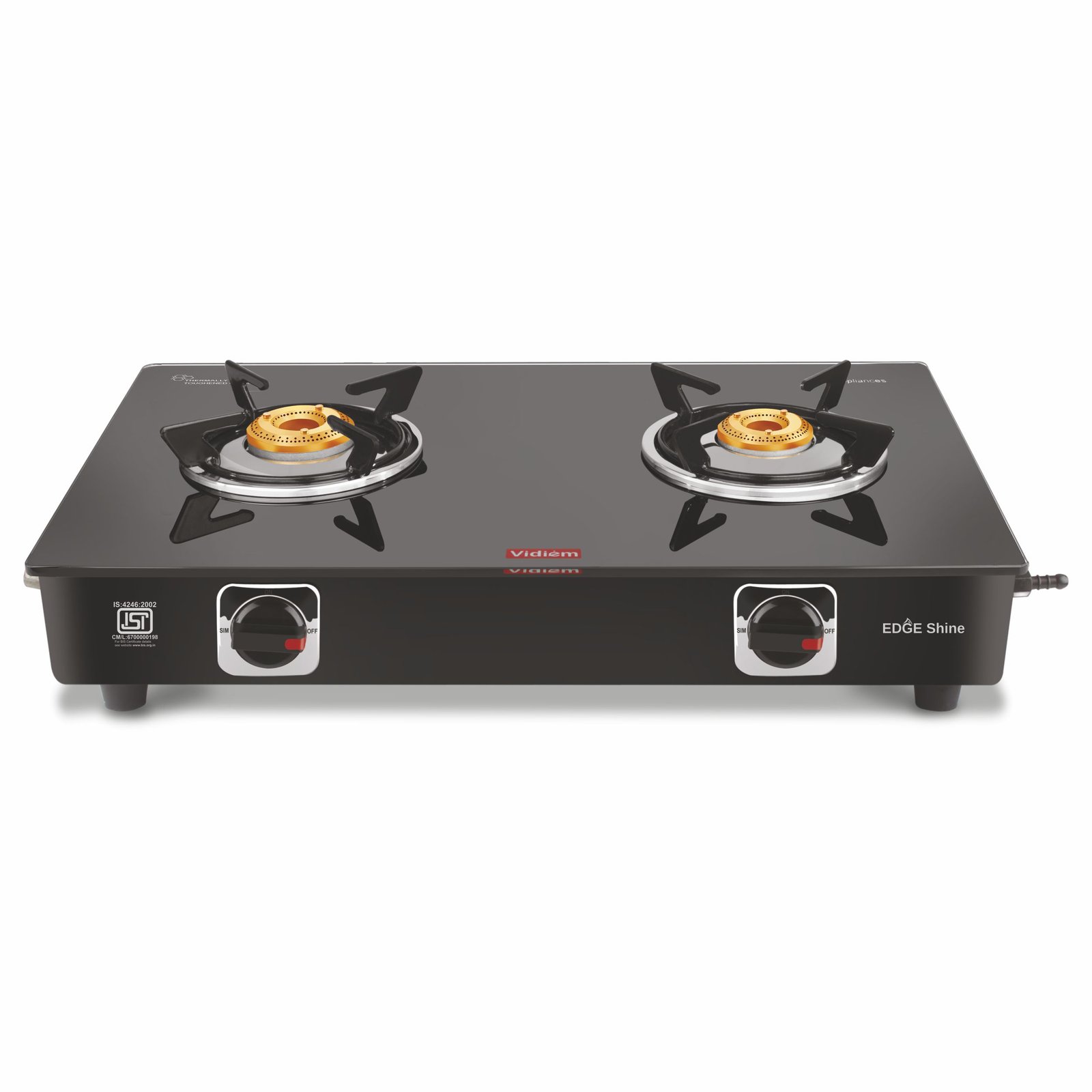 VIDIEM GAS STOVE EDGE SHINE 2B JUMBO