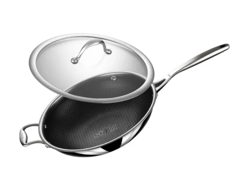 STAHL DEEP FRYPAN ARTISAN HYBRID HEXARIDGE 26CM