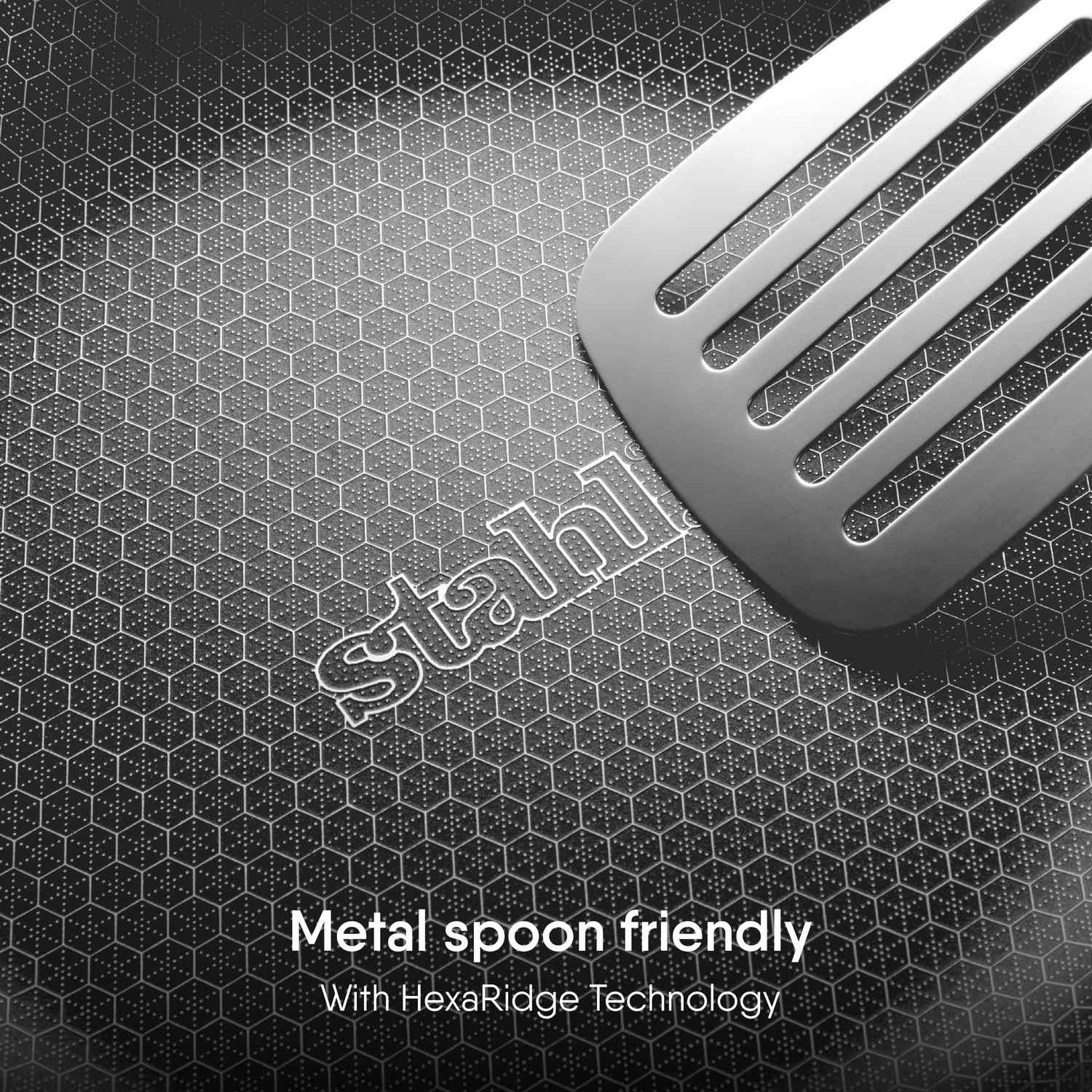 STAHL DEEP FRYPAN ARTISAN HYBRID HEXARIDGE 26CM - Image 3