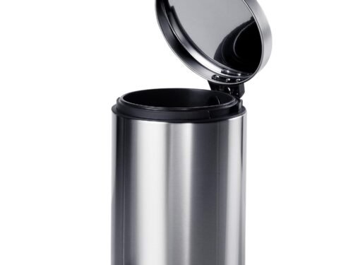 TRAMONTINA ROUND TRASH STEP BIN 5LTR