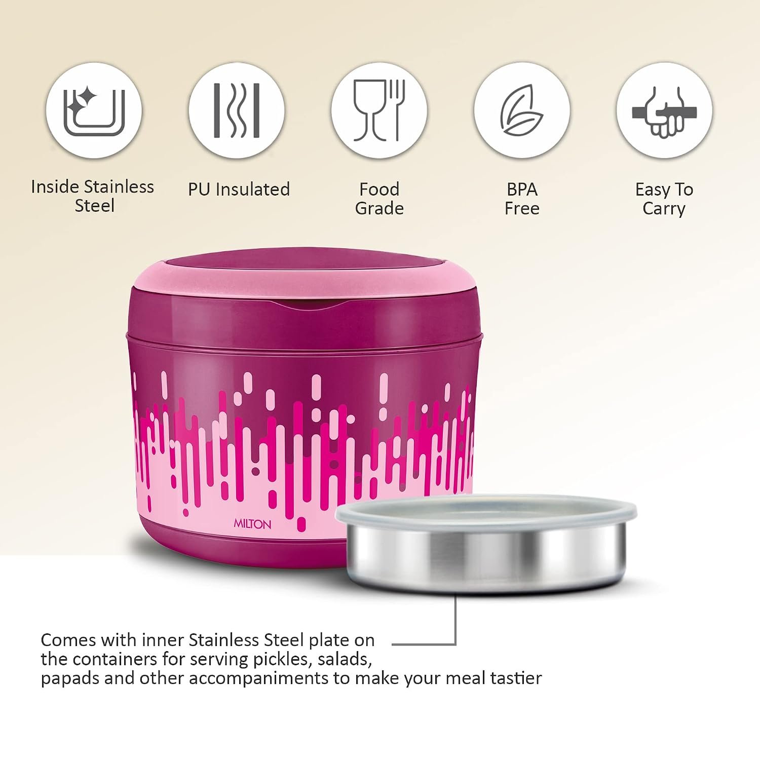 MILTON SOFTLINE LUNCH BOX BIZ BITE(SET OF 2) - Image 2