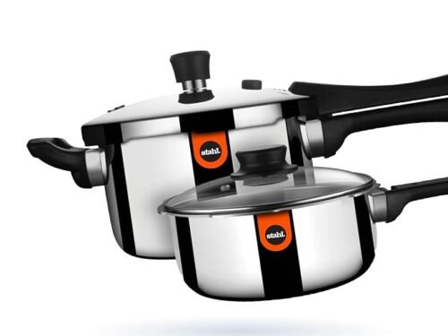 STAHL PRESSURE COOKER XPRESS DUO COMBO 2.5L BROAD + 3L TALL
