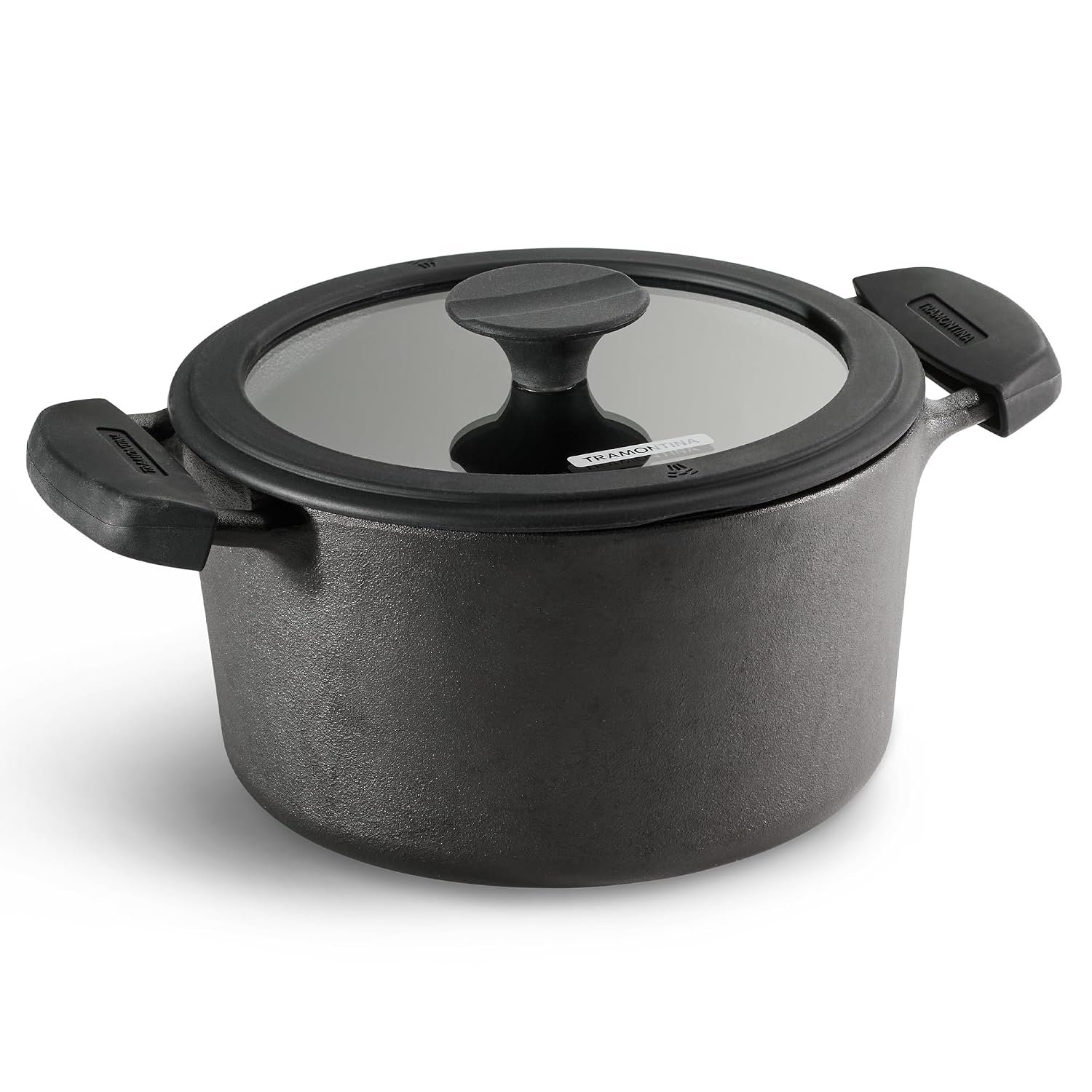 TRAMONTINA TITANEX CASSEROLE WITH GLASS LID 24CM