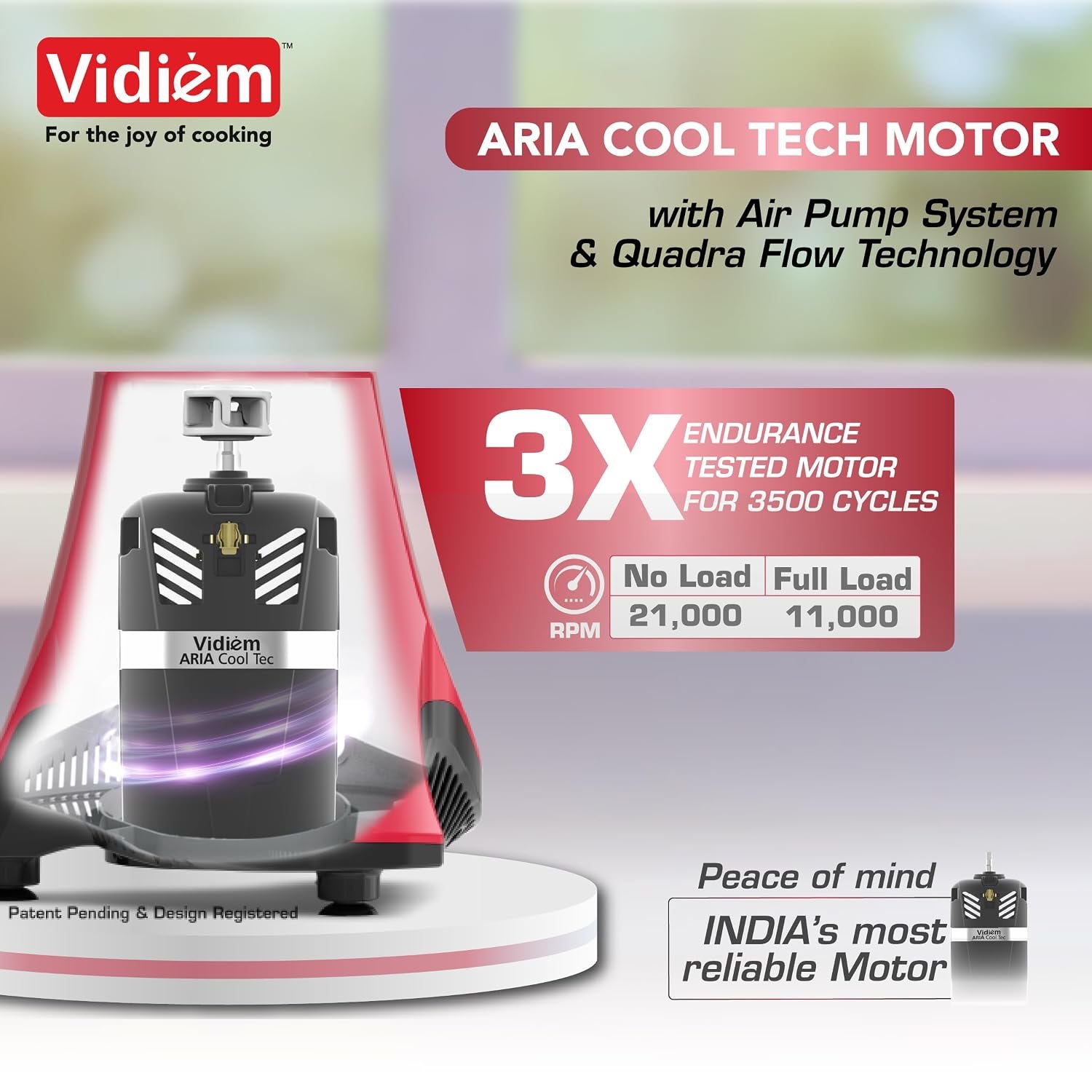 VIDIEM MIXER GRINDER EVA ROYAL 750W - Image 3